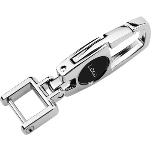 Logo Keychain Keyrings Alloy Metal Key Ring Holder Simple Chic Gift For Car for Mercedes BMW Toyota Volkswagen Ford Lada Audi