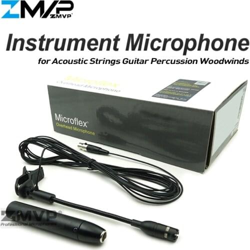 Free Shipping MX 202BS Professional Condenser Microflex Overhead Microphone for Wireless Microphone System Bodypack Transmitter