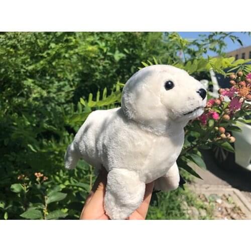 Cute Seal Sea Dog Simulation Lifelike Animal Plush Toy Soft Stuffed Animal Doll Children Boy Girl Christmas Gift