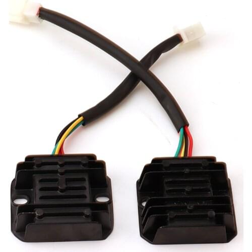 Motorcycle 5 wire Voltage Regulator Rectifier pin FXD ZJ 12V GY6 scooter ATV 0cc 12cc 10cc NEW