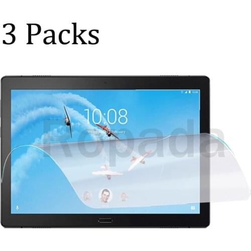 3 Packs soft PET screen protector for Lenovo tab P10 10.1'' TB-X705F TB-X705L TB-X705N protective tablet film