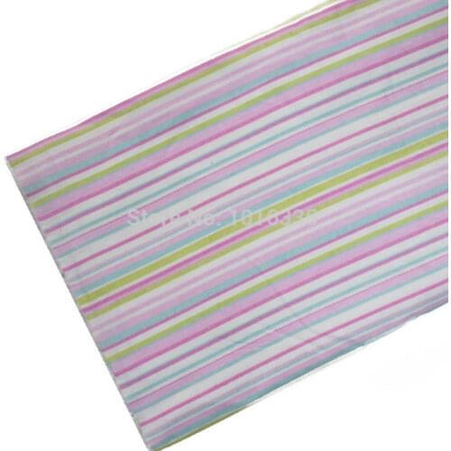 New arrive 160CM Width stripe cotton fabric printing 100% cotton telas de algodon para patchwork