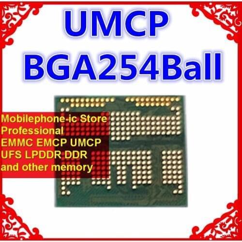 H9HQ16AECMMD H9HQ16AECMMDAR-KMM BGA254Ball UMCP 128+48 128GB Mobile Memory New original and Second-hand Soldered balls Tested OK