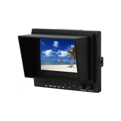 Professional LILLIPUT 5'' 569 / P,TFT LCD Monitor With HDMI, YPbPr, AV Input HDMI Output / With Battery Plate