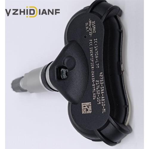 1pc TPMS Tire Pressure Monitor System Sensor For Acura- CSX Civic- Element Insight CR-Z Odyssey- Touring 42753SNAA830M1 315Mhz