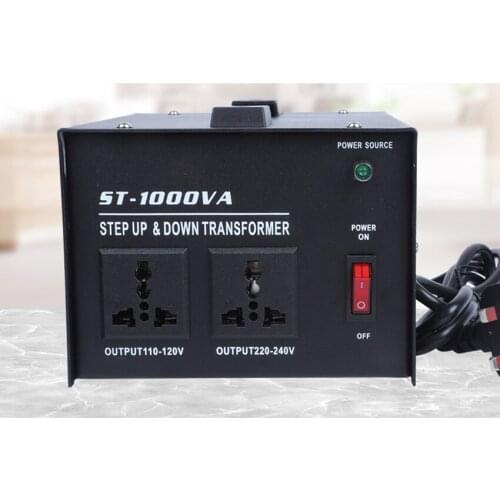 ST 1000W Transformer Efficient Step Up Down Transformer Home-use 110V or 220V Household Electrical Appliance Voltage Converte