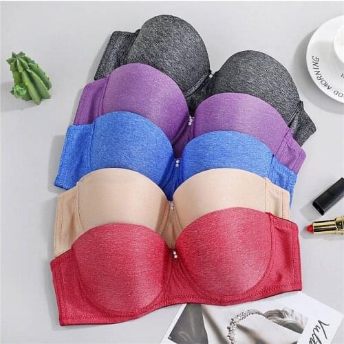 OIONINOS Adjustable Back Closure Women Bra Women Super Push Up Bra Brassier Sexy Seamless Bra