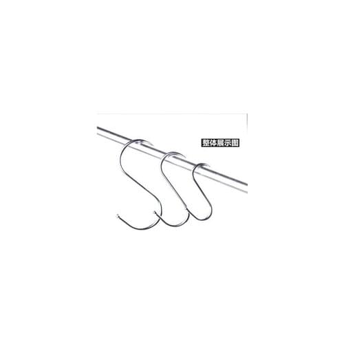 10PCS Kitchen clothes with S hook metal iron large and small S hook S hook S type hook