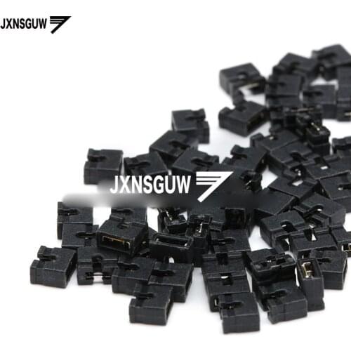 100PCS 2.0MM pitch jumper cap short circuit block connection block pin header connection block