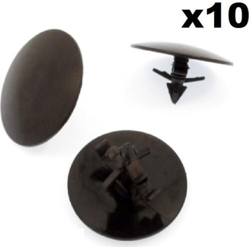 10x For Honda Plastic Retainer Fastener Clips for Bonnet Insulation / Hood Insulator