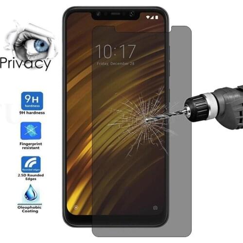 Anti-Spy 9H Tempered Glass For Redmi Note 3 4 4X 5A Prime 5 6 7 Pro Magic Privacy Screen Protector For Redmi K20 Pro