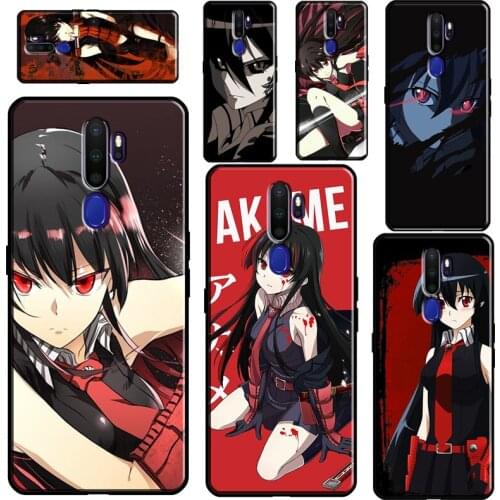 Akame Ga Kill Anime Case For OPPO A15 A83 A91 A93 A52 A72 A31 A53 A5 A9 2020 A1K A3S A5S F5 F7 Find X2 X3 Pro