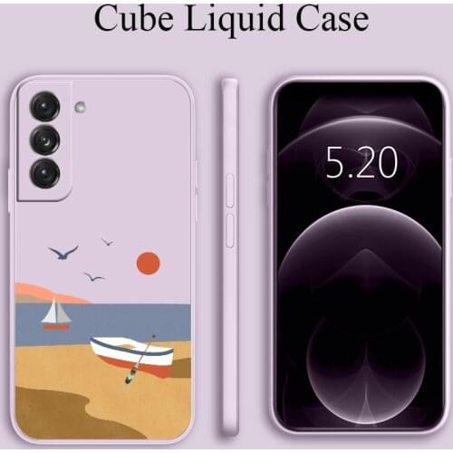 Lighthouse Phone Case For Samsung Galaxy S21 S20 FE S10 Note 20 10 Ultra Plus A72 A52 A42 A32 A71 A51 A41 A31 A21S Cover