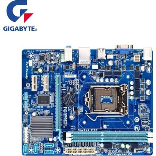 For Gigabyte GA-H61M-S1 H61M-S1 Motherboard LGA 1155 For Intel H61 Used Desktop Mainboard USB2.0 SATA2 PCI-E X16
