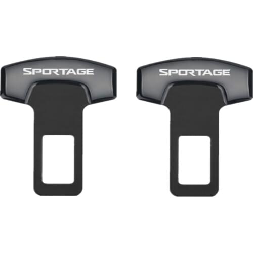 For KIA Sportage 2016 2017 2018 Accessories Safety Belt Buckles Real Trucks Car Safty Belt Alarm Canceler Stopper 2pcs