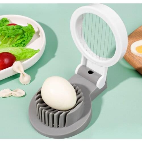 Stainless Steel Boiled Egg tool Slicer kitchen Cutter Mushroom Tomato Chopper household egg cutter Kitchen gadgets