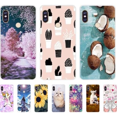 Soft Case For Silicone Back Cover For Cute Phone Cases Cover Bumper for Xiaomi Redmi 5A 5Plus 7A Note 5 Pro 5A Pro Note 7 Case