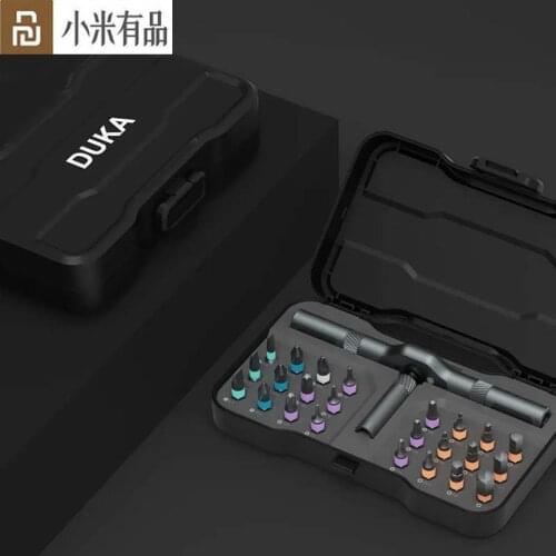 Youpin Duka RS1 24 In1 Tool Kit Mechanical Tools Box Spanner Socket Screwdriver Ratchet Wrench Set Kit DIY Repair Toolbox