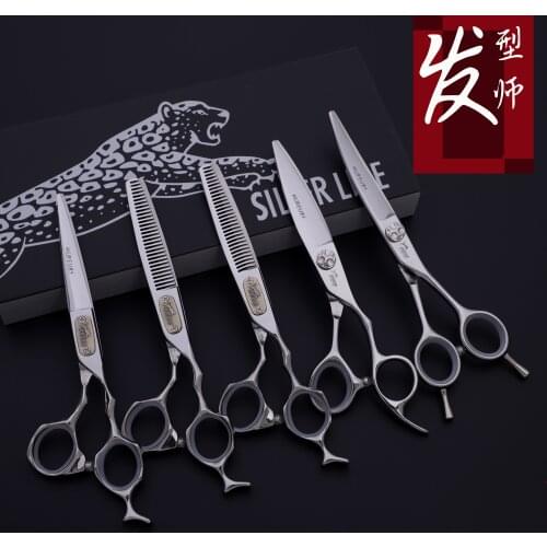 6.0 Top Professional Hair Scissors Set Cutting Barber Salon Haircut Thinning Shear Hairdressing Hair Tools Hair Cutting Scissors