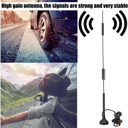 18dBi High Gain 3G 4G GSM LTE Outdoor Antenna Magnetic Suction Antenna 700-2700MHz 3/5/10m External Router Antenna