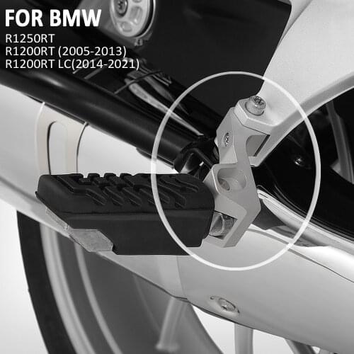 NEW Motorcycle Foot Peg Lowering Kits Passenger Footrest For BMW R1200RT 2005-2013 R1200RT LC 2014-2021 R1250RT