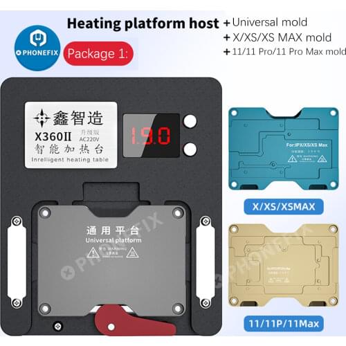 Mechanic iT3 Temperature Control Preheating Platform For iPhone X-12 Pro Max Motherboard Layered/Nand Flash CPU/ Face ID Repair