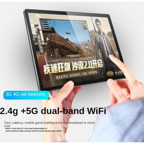 Strong 5G Wifi Tablets PC 10 Inch Andriod 8.0 1920*1200 10 Deca Core MTK6797 6GB RAM 128GB ROM Type-C GPS Wifi Support PUBG Game