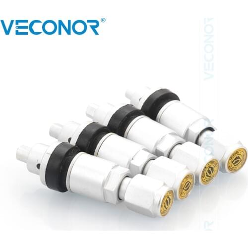 VECONOR 4PCS TPMS Tire Pressure Sensor Valve Stems Rebuild Kit For New Buik