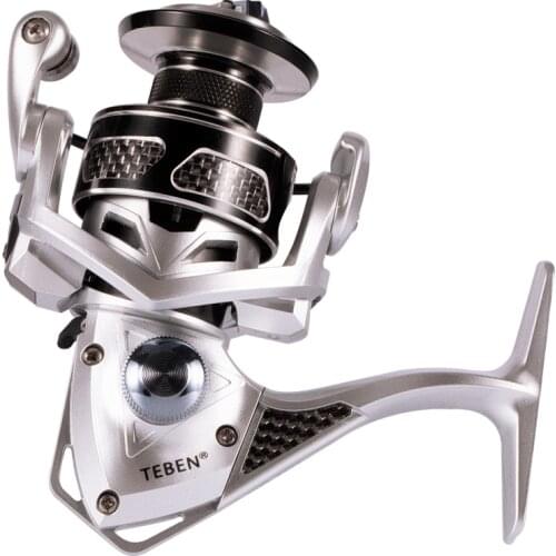 Teben Waterproof Sea Fishing Spinning Wheel Full Metal Spool Light High Speed Spinning Wheel 20Kg Max Power Carretilha De Pesca