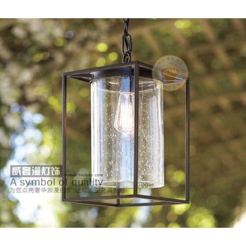 2016 Vintage Loft Industrial American Lustre Glass Edison Pendant Lamp Kitchen Dinning Living Room Modern Home Decor Lighting