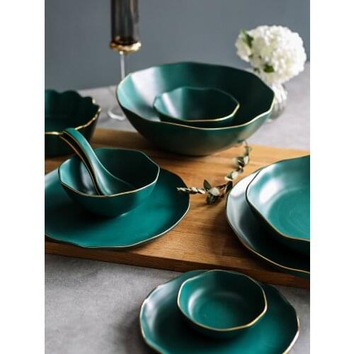 Antique Porcelain Tableware Phnom Penh Household Dishes Steak Rice Bowls Soup Noodles