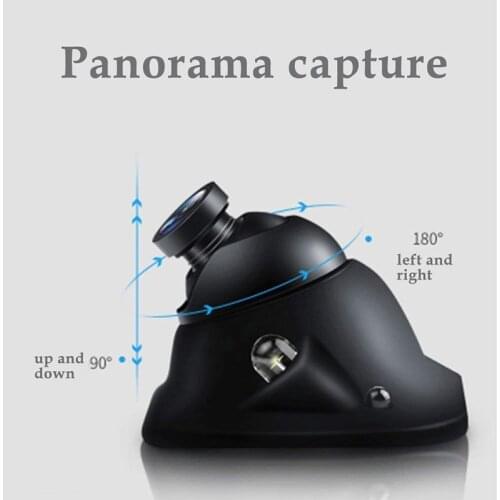 Mini HD Night Vision Car Front Side View Camera with 2 IR LED Blind Spot Area Shooting Waterproof