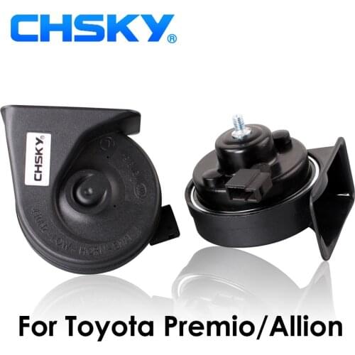 CHSKY Car Horn Snail type Horn For Toyota Premio/Allion 2001-NOW 12V Loudness 110-129db Auto Horn Long Life Time High Low Klaxon