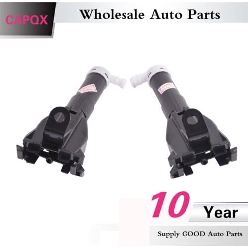 CAPQX 2PCS For CAMRY ACV40 AC41 2006 2007 2008 2009 Headlight HeadLamp Water Spray Nozzle Washer Jet 85208-06020/85207-06020