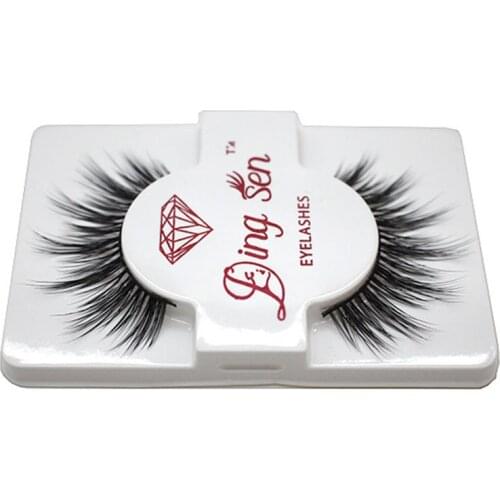 DINGSEN Natural Thick Eye Lashes Makeup False Fake Eyelashes Extension