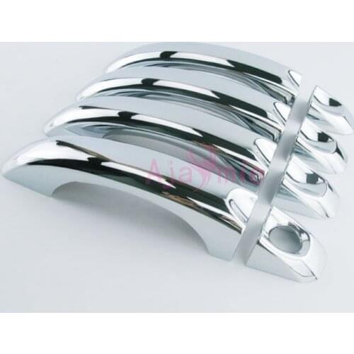 For Volkswagen VW Amarok Chrome Car Styling Free Shipping Door Handle Cover Frame Panel Overlay Auto Pick UP Accessories