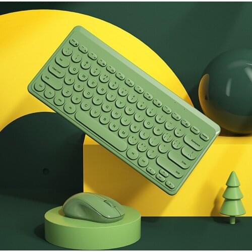 Mini Wireless Keyboard Mouse Set 2.4G Wireless Gaming Keyboard Mice Combo For Laptop Macbook Xiaomi PC Gamer Keypad