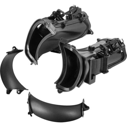 Motorcycle Black ABS Plastic Fairing Storage Glove Box Fairing Air Duct For Harley Road glide 2015-2020