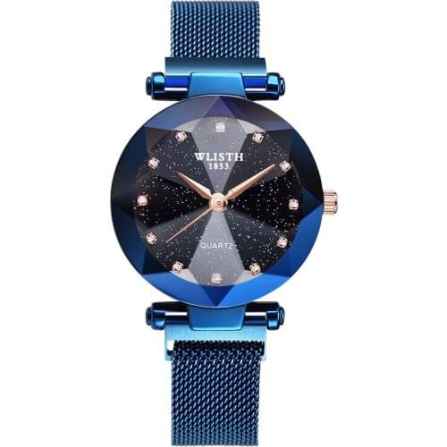 New Fashion Womens Watch Bright Star Magnet Ladies Watch Trend Waterproof Korean Dropshipping 2020 Reloj Mujer