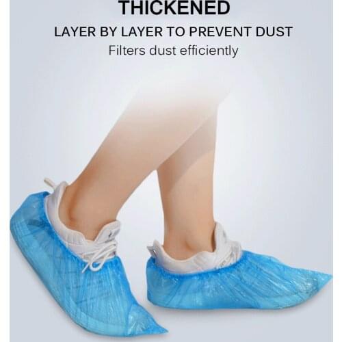 1000Pcs Shoe Covers Disposable Disposable Shoe & Boot Covers household Friendly Waterproof Non-slip Odor-proof Galosh