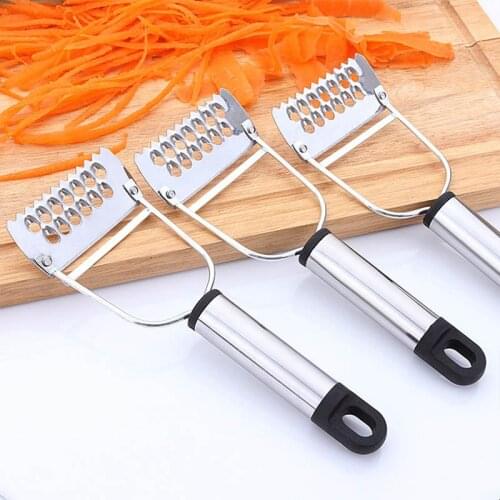 1PCS Vegetable Peeler Portable Stainless Steel Kitchen Accessories Cooking Tools Potato Carrot Fruit Slicer