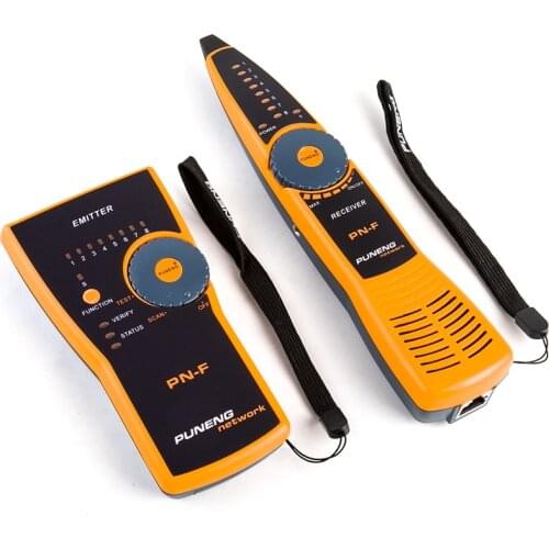 PN-F Network Monitoring Cable Tester Wire Fault Locator RJ45-RJ11 Cable Checker Line Adapter Tester