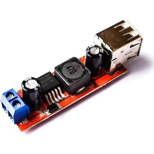 DC 6V - 40V To 5V 3A Double USB Charge DC-DC Step-down DC DC Converter Step Down Module High Quality Hot Selling Module
