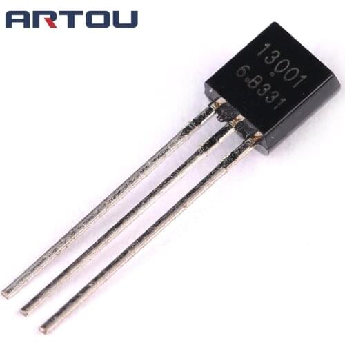 50PCS 13001 MJE13001 TO-92 600V 0.2A NPN Transistor