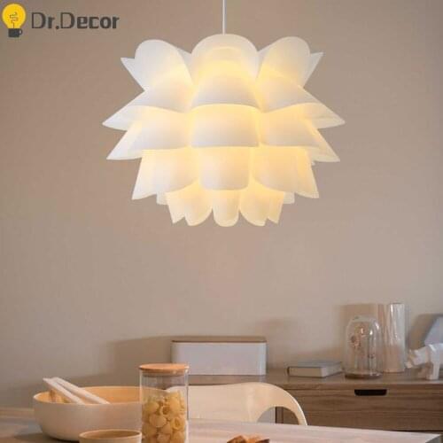Creative PVC Pendant Lights Modern Minimalist Living Room Dining Pendant Lamp Creative Indoor Decor Fixtures Lighting Luminaria