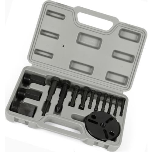 High Quality Remover and Installer Repair Tool Set Clutch Sucker Armature Plate Puller Kit Car Auto Air Conditioning R134a R12
