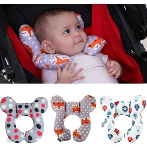 Infant Newborn Baby Feeding Pillow Baby and Childrens U-shaped Cart Seat Pillow Neck Cartoon Soft Baby Nursing Pillow