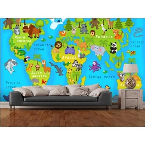 Custom childrens wallpaper, 3D cartoon murals for the living room bedroom childrens room wall papel de parede infantil
