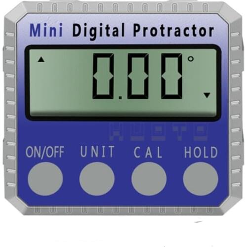 360 Degree Protractor Goniometer Electronic Goniometer Digital Protractor Inclinometer Woodworking Tools Measuring Instruments