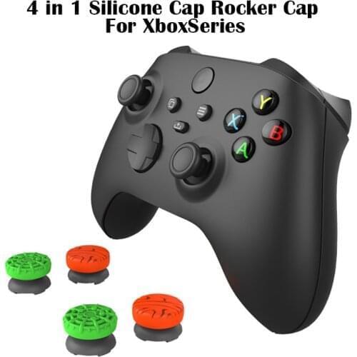 4-In-1 Game Controller Silicone Cap Rocker Cap for Xboxseries Silicone Cap Rocker Cap